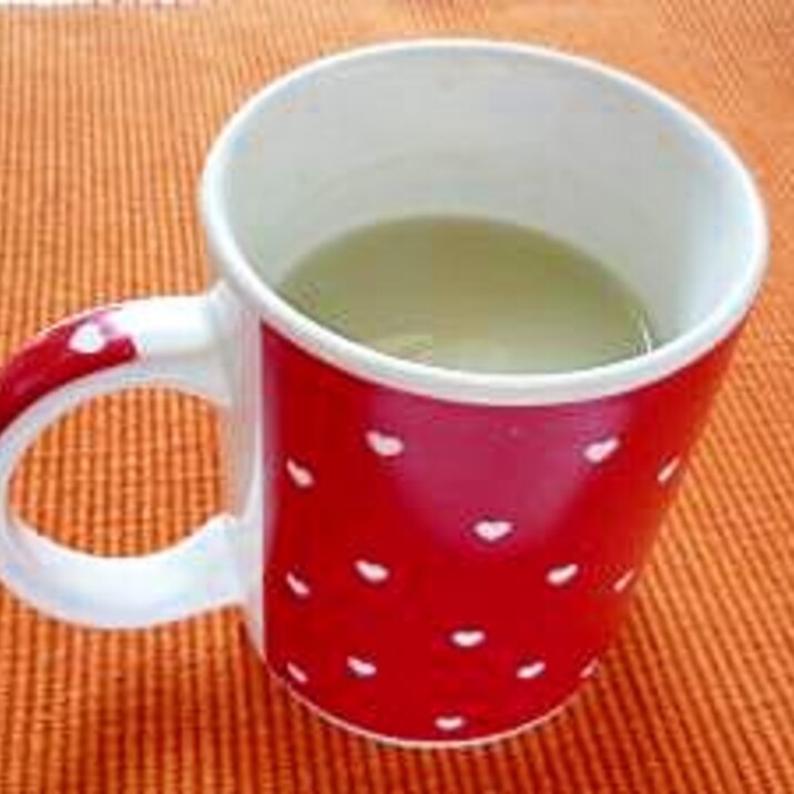 粉末緑茶と豆乳で♪ グリーン・ソイ・ラテ
